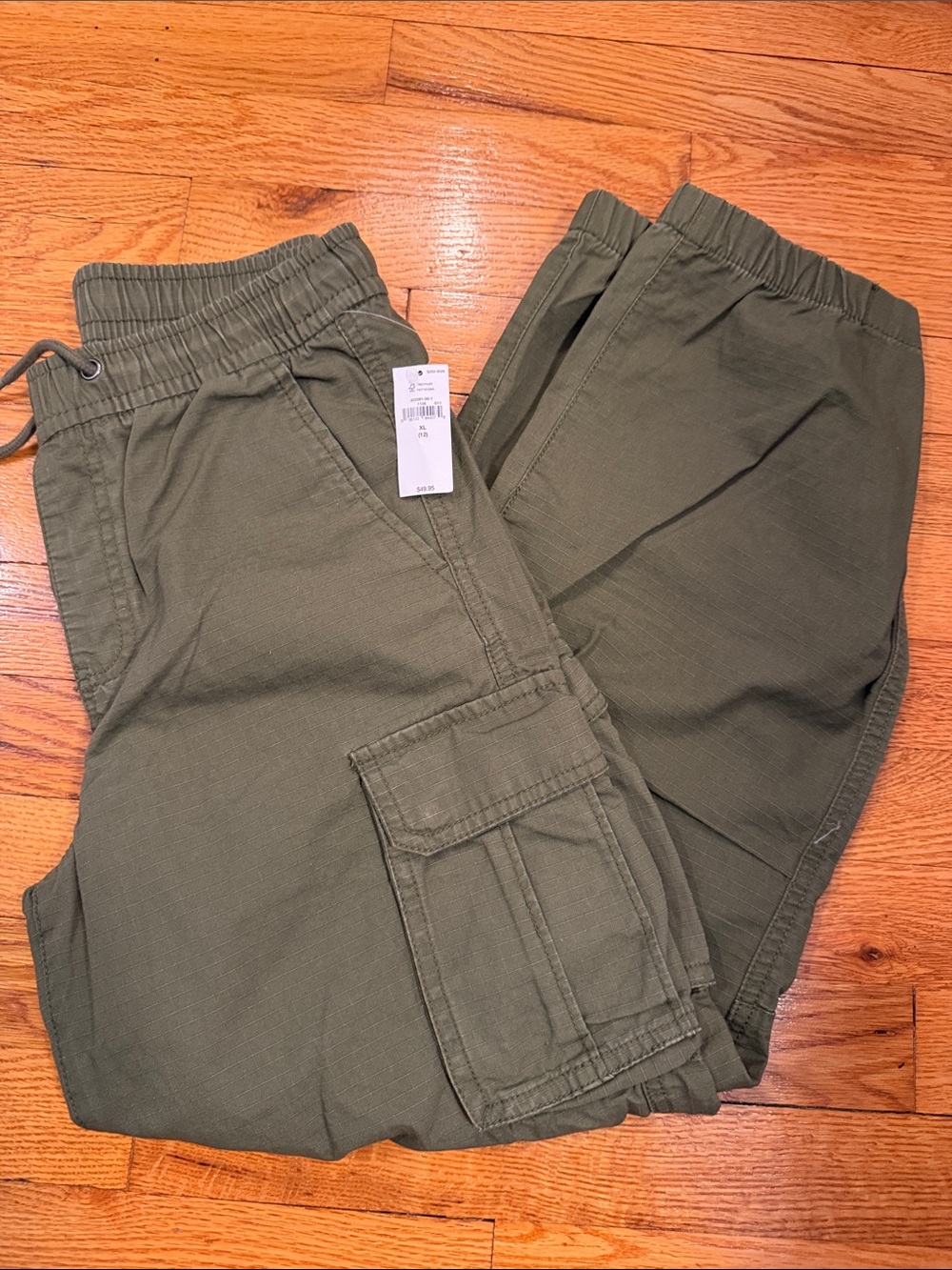GAP Olive Green Kids Cargo Pants